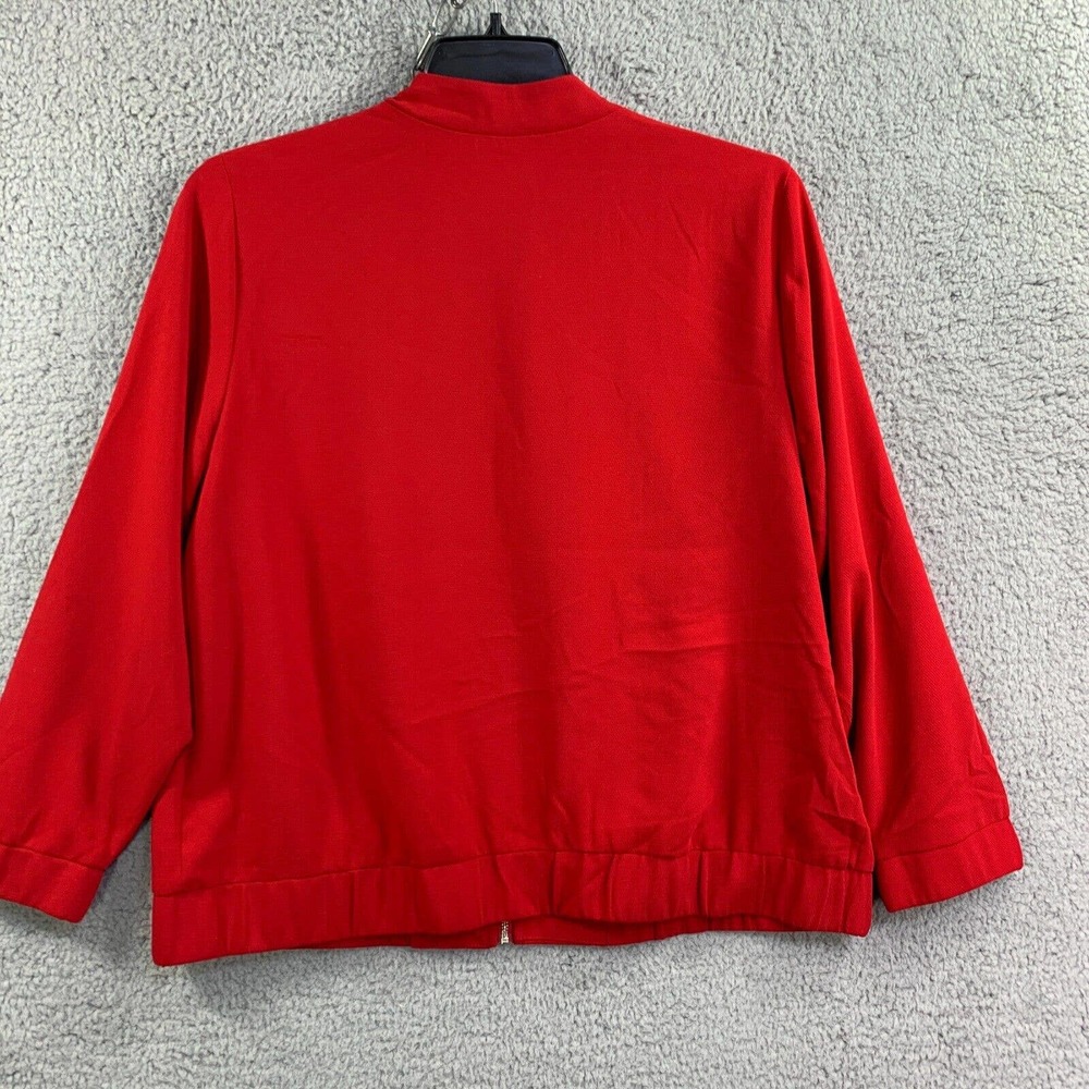 Chico's Red Blazer Jacket - Picture 7 of 11